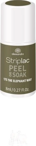 Alessandro StripLac Peel Or Soak Nagellack 175 the elephant way, 8ml