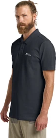 Jack Wolfskin Essential Poloshirt kurzarm dark navy (Herren)