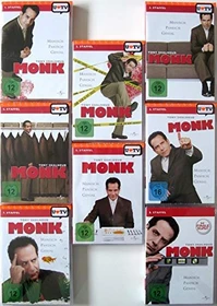 Monk Box (Season 1-8) (DVD)