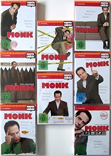 Monk Box (Season 1-8) (DVD)