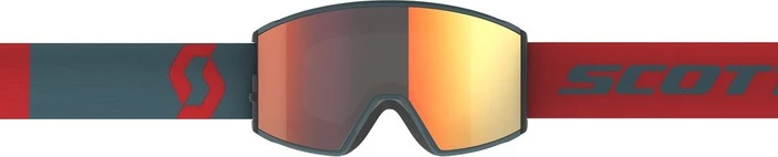 Scott React neon red/aruba green-solar red chrome
