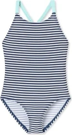 Schiesser Aqua Streifen Badeanzug white&stripes (Junior)