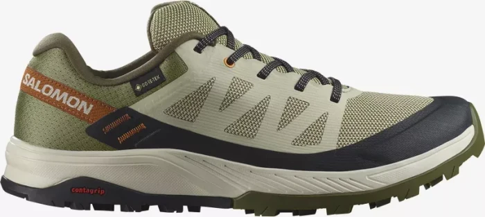 Salomon Outrise GTX moss gray/olive night/sugar almond (Herren)