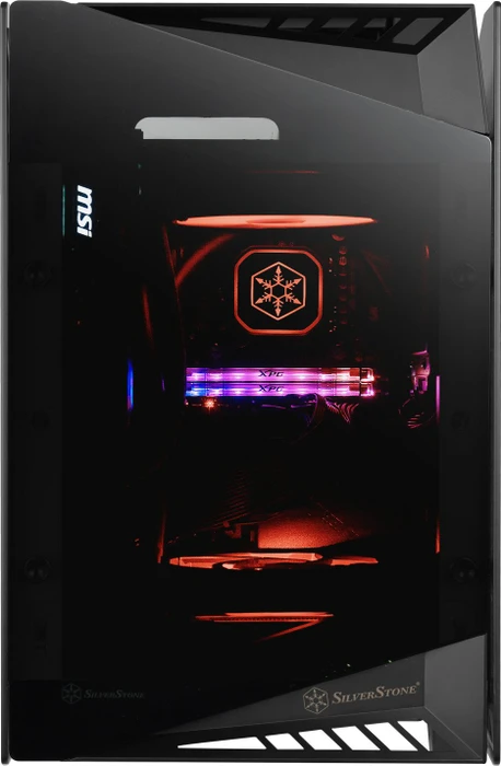 SilverStone Lucid LD03, Glasfenster, Mini-ITX