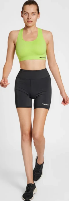 hummel Seamless Sports Top Funktionsshirt ärmellos sharp green (Damen)