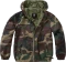 Brandit Windbreaker Summer Frontzip Jacke woodland (Junior) Vorschaubild