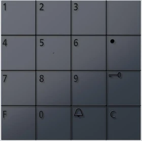 Siedle COM 611-02 AG Codeschloss-Modul, Anthrazitgrau