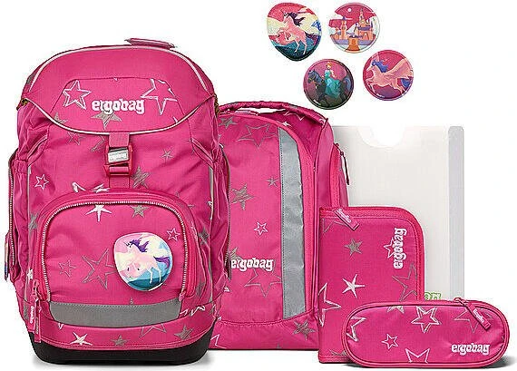 Ergobag Pack SternzauBär 2025 Schulrucksack-Set, 6-tlg.