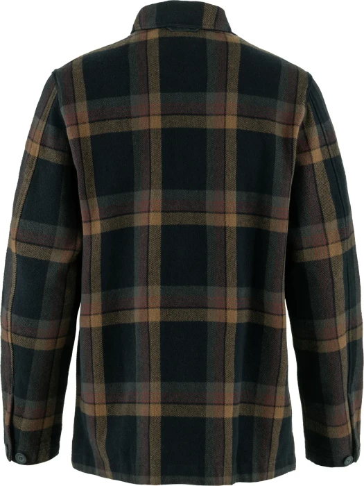 Fjällräven Singi Flannel Hemd langarm dark navy/wood brown (Herren)