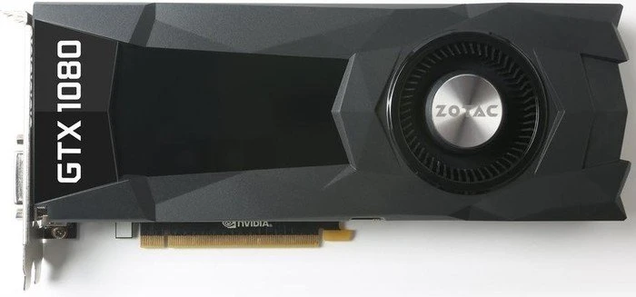 Zotac GeForce GTX 1080 OEM, 8GB GDDR5X, DVI, HDMI, 3x DP