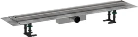 Hansgrohe RainDrain Compact Duschrinne, Komplett-Set, edelstahl gebürstet
