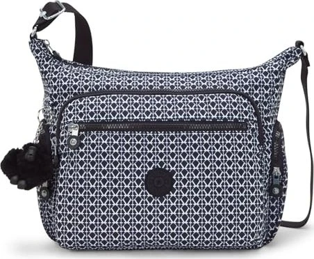 Kipling Gabbie Umhängetasche signature print