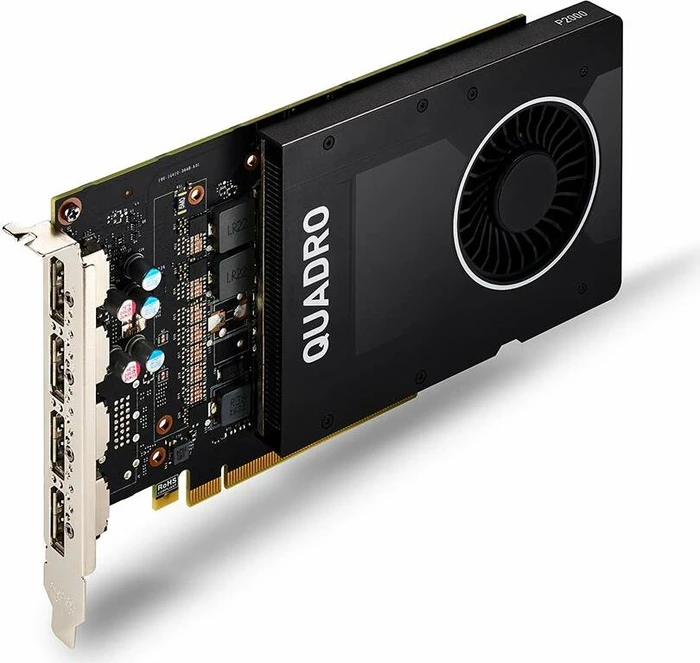 PNY Quadro P2200, 5GB GDDR5X, 4x DP
