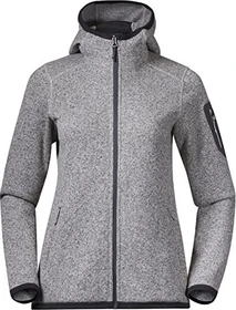 Bergans Kamphaug Knitted Hoodie Funktionsjacke chalk sand (Damen)