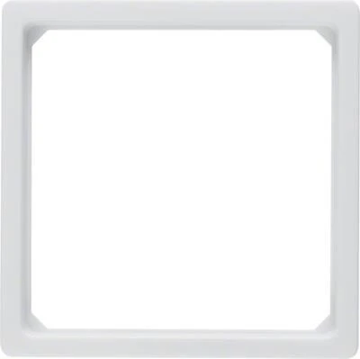 Berker Q.1/Q.3 Adapterring für Zentralstück 50x50mm, polarweiß samt