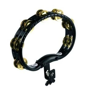 Meinl Mountable Traditional ABS Tambourine Brass Black