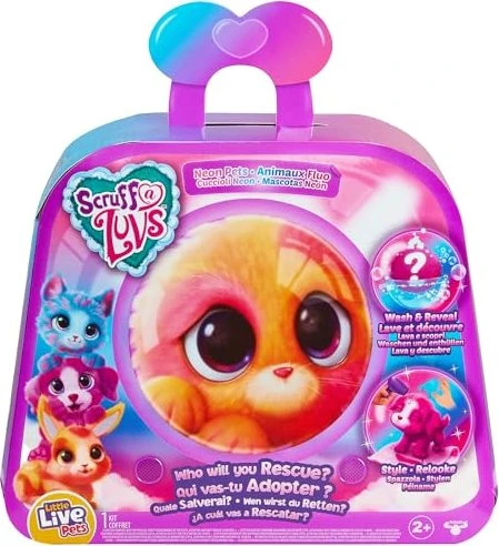 Moose Toys Little Live Pets Scruff a Luvs Neon Pets (verschiedene Ausführungen)