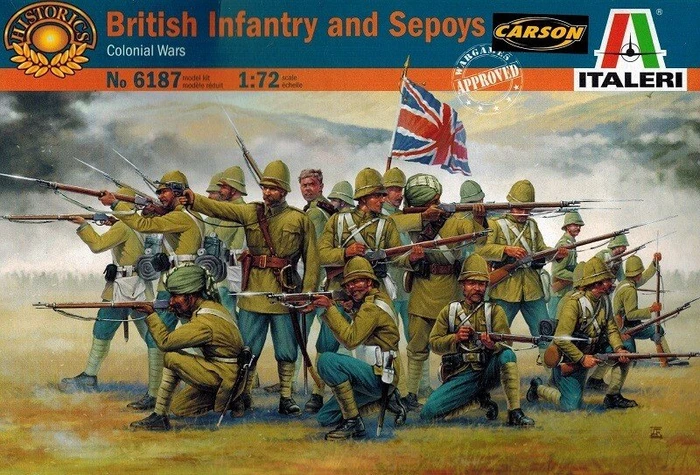 Italeri British Infantry and Sepoys