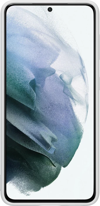 Samsung Silicone Cover für Galaxy S21 grau