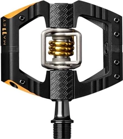 CrankBrothers Mallet E 11 Kombipedale schwarz/gold