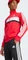 adidas Seasonal Essentials Tiberio 3-Streifen Tricot Trainingsanzug pure ruby/white (Junior) Vorschaubild