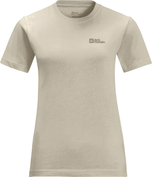 Jack Wolfskin Essential T-Shirt kurzarm panna cotta (Damen)
