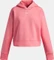 Under Armour Rival Fleece Crop Hoodie bittersweet pink/white (Junior) Vorschaubild