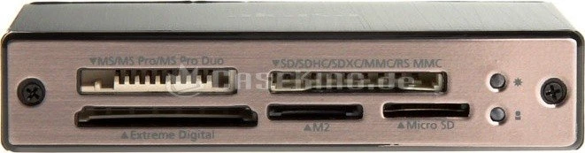 Akasa Multi-Slot-Cardreader, USB 3.0 Micro-B [Buchse]