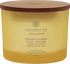 Chesapeake Bay Candle Strength + Energy Pineapple Coconut Duftkerze, 312g