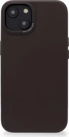 Decoded Leather Back Cover für Apple iPhone 14 Plus Chocolate Brown