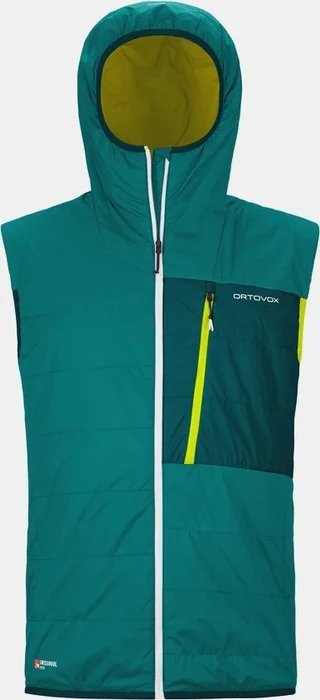 Ortovox Swisswool Piz Duan Funktionsweste pacific green (Herren)