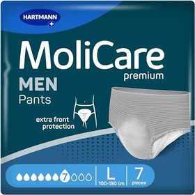 Hartmann MoliCare Premium Men 7 Tropfen Schutzhose Größe L, 7 Stück