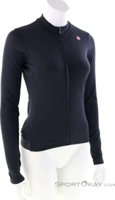 Castelli Espresso Thermal Trikot langarm light black (Damen)