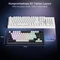 Redragon Ucal K673 Pro, schwarz/weiß, LEDs RGB, Redragon RED, USB/Bluetooth, DE Vorschaubild