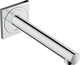 Hansgrohe Axor Uno Elektronik-Waschtischmischer Unterputz für Wandmontage mit Auslauf 221mm polished chrome