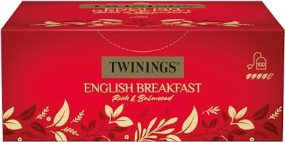 Twinings English Breakfast Tea Beutel, 100 Stück