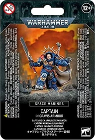 Games Workshop Warhammer 40.000 - Space Marines - Captain in Gravis-Rüstung