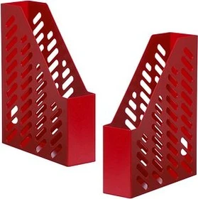 HAN Stehsammler Beschriftungsetikett, A4, rot, 2er-Pack