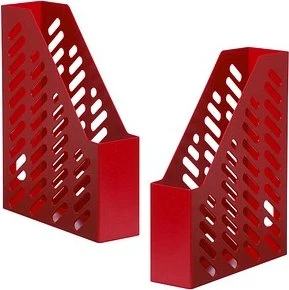 HAN Stehsammler Beschriftungsetikett, A4, rot, 2er-Pack