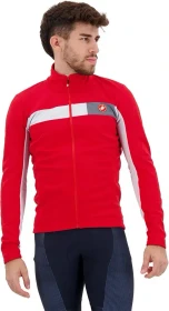 Castelli Mortirolo 6S Fahrradjacke red/silver grey/silver reflex (Herren)
