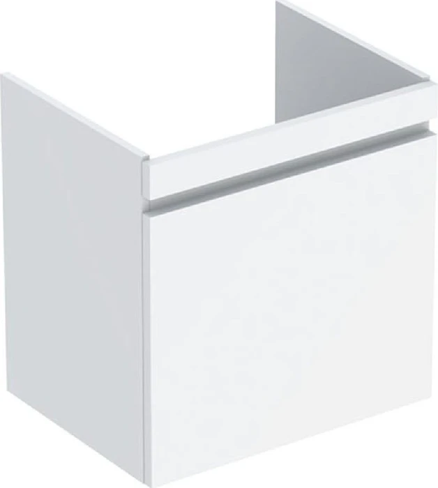 Geberit Renova Plan Unterschrank für Waschtisch 58.5x60.6x44.6cm, 1 Schublade, 1 Innenschublade, weiß