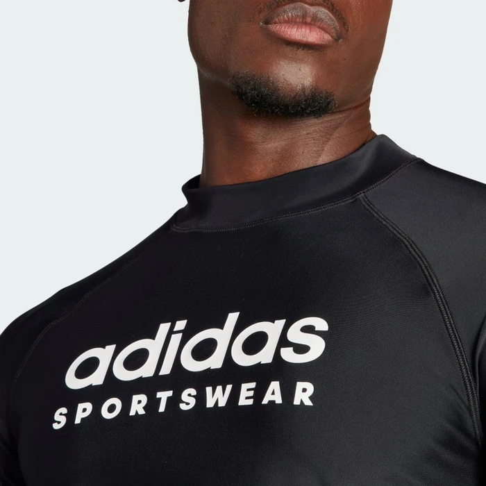 adidas Rashguard Funktionsshirt langarm schwarz (Herren)