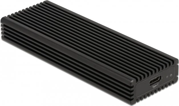 DeLOCK External Combo Enclosure M.2 for NVMe PCIe or SATA SSD, USB-C 3.1