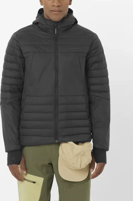Salomon RFLX Hooded Funktionsjacke deep black (Herren)