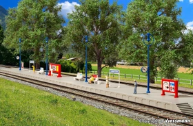 Kibri Bahnsteig Sommerrain