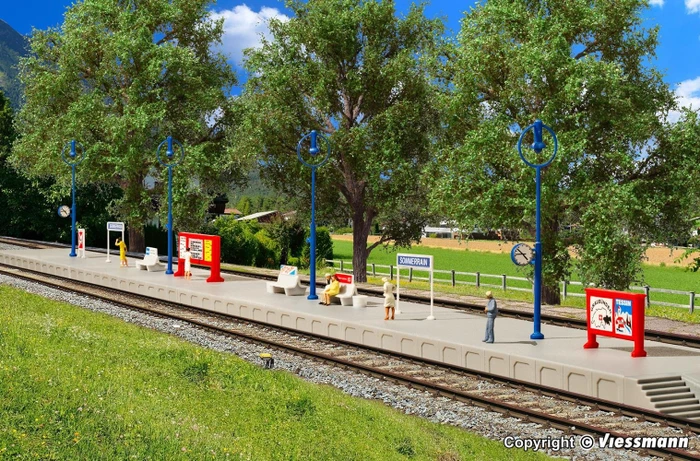 Kibri Bahnsteig Sommerrain