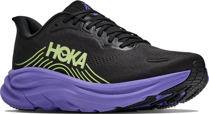 Hoka Clifton 11 black/neon yuzu (Herren)