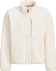 The North Face Yumiori Fleece Full Zip Jacke white dune (Junior)