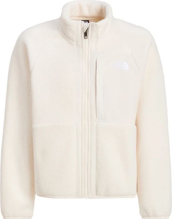 The North Face Yumiori Fleece Full Zip Jacke white dune (Junior)