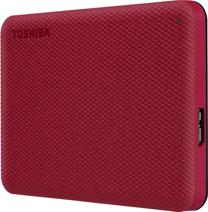 Toshiba Canvio Advance, rot, 2TB, USB 3.0 Micro-B